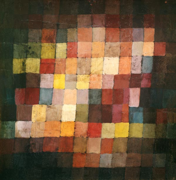 Ancient Harmony, 1925 (no 236) (oil on cardboard)  od Paul Klee