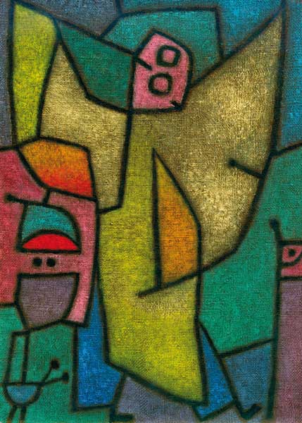 Angelus Militans, 1940. od Paul Klee