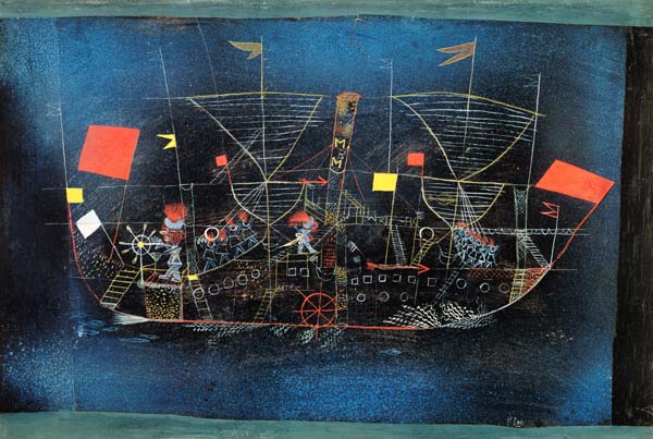 The adventurer ship od Paul Klee