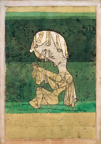 Die Heilige, 1921. od Paul Klee