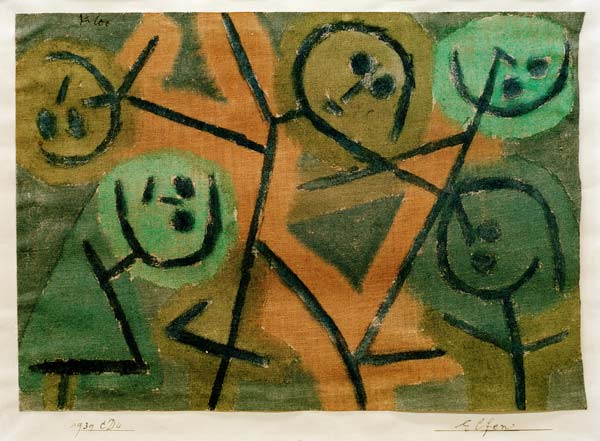 Elfen, 1939. 10004 (CD 4). od Paul Klee