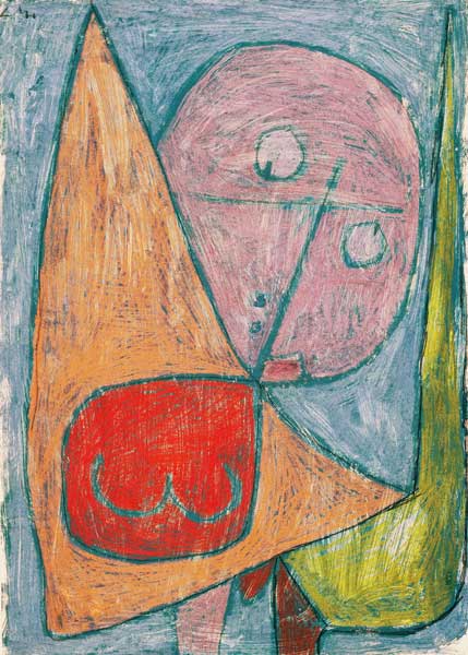 Angel, still female (Engel, noch weiblich) od Paul Klee