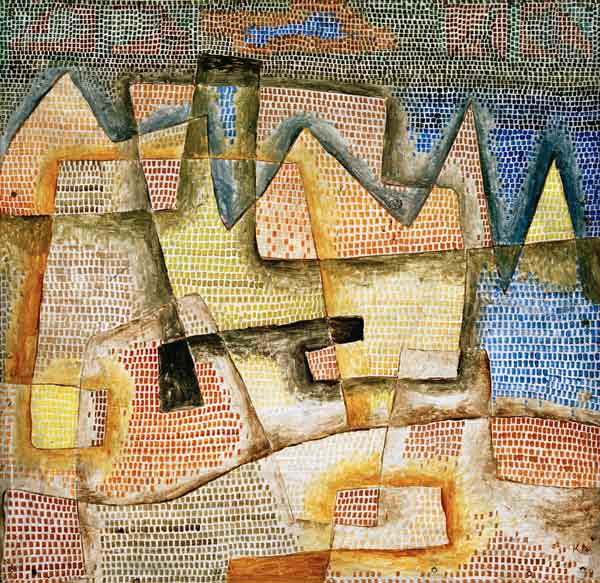 Felsige Kueste, 1931, 227. od Paul Klee