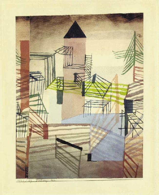 Festungsbau od Paul Klee