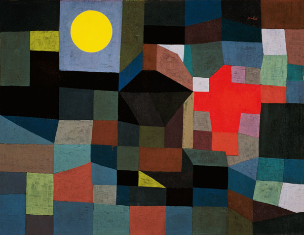 Fire at Full Moon od Paul Klee