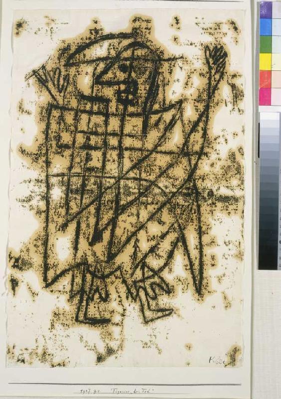Figurine the death. od Paul Klee