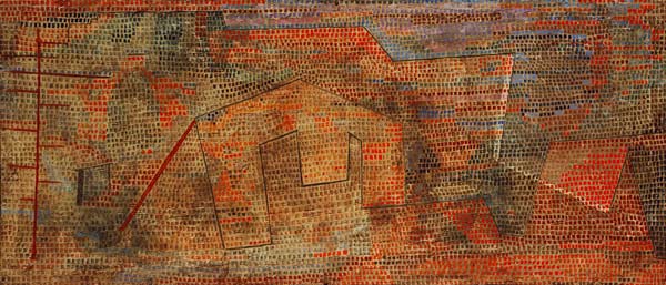 gedaempfte Haerten, od Paul Klee