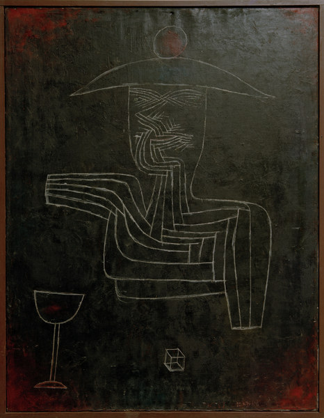 Geist bei Wein und Spiel, 1927, od Paul Klee