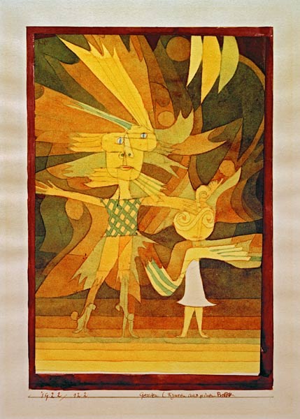 Genien (Figuren aus einem Ballett), od Paul Klee