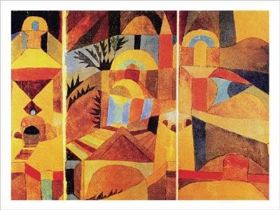 Il giardino del tempio - (PK-558) od Paul Klee