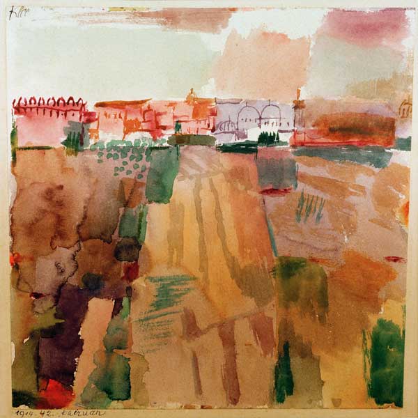 Kairouan, 1914. od Paul Klee