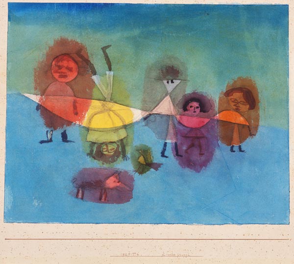 Kindergruppe od Paul Klee