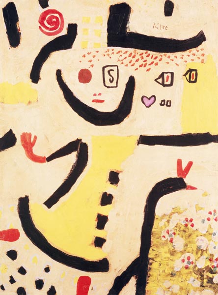 Ein Kinderspiel, 1939. od Paul Klee