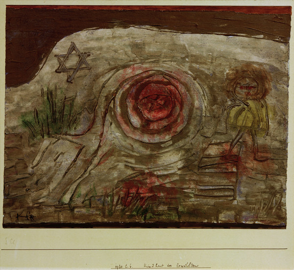 Kindheit des Erwaehlten, 1930, (C 6). od Paul Klee