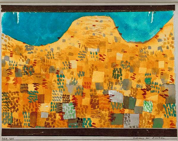 Klang aus Sizilien 1924.291. od Paul Klee
