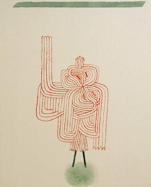 Gespenster-Schwur, 1930, 113 (V3). od Paul Klee