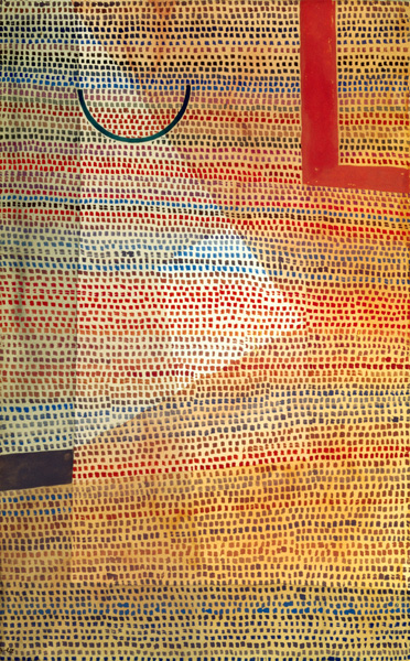 Semicircle to twisty. od Paul Klee