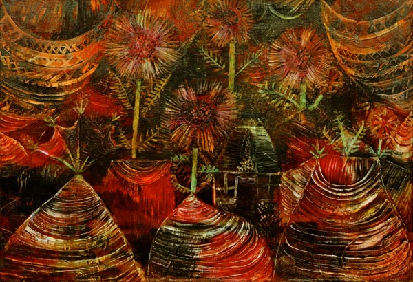 Das Fest der Astern, 1921, 206. od Paul Klee