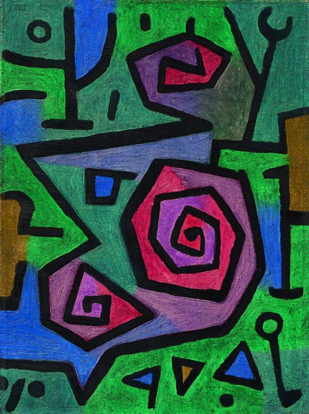 Heroic Roses od Paul Klee
