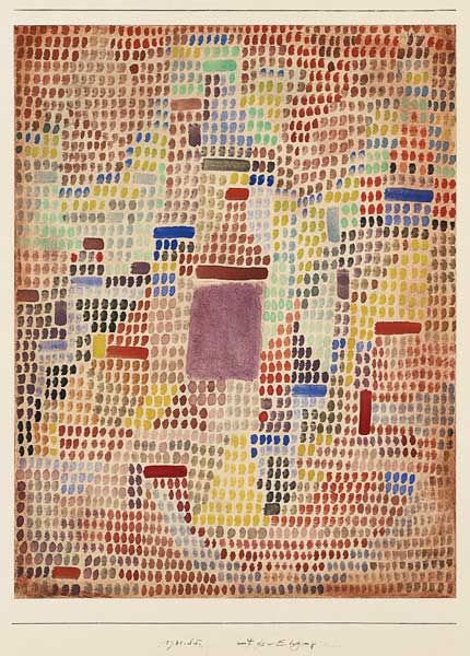 With the Entrance od Paul Klee