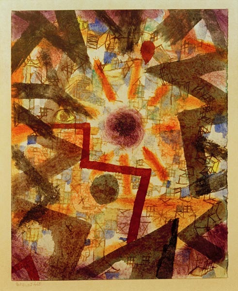Und es ward Licht, 1918, 163. od Paul Klee
