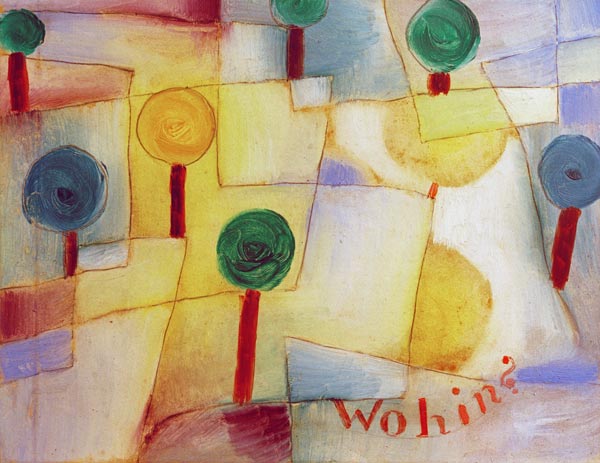 Wohin?, 1920, 126. od Paul Klee