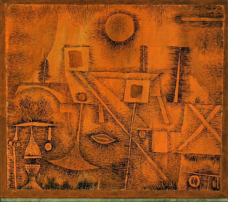 landschaftlich-physiognomisch, od Paul Klee