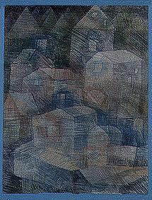 The last village in the /(pH) .-valley od Paul Klee