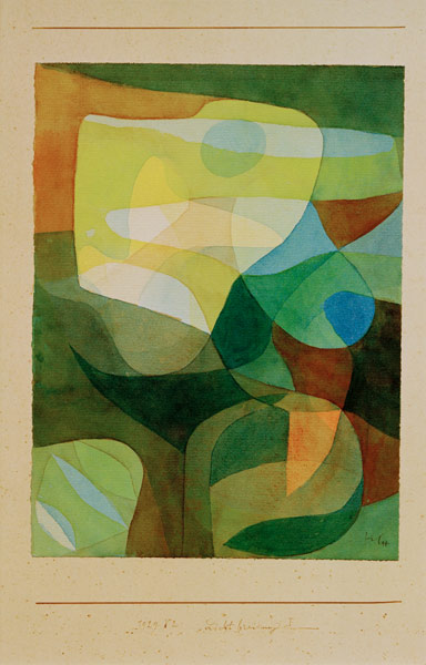 Lichtbreitung I, 1929, 242 (Y 2). od Paul Klee