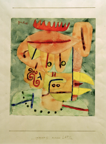 Maske LAPUL, od Paul Klee