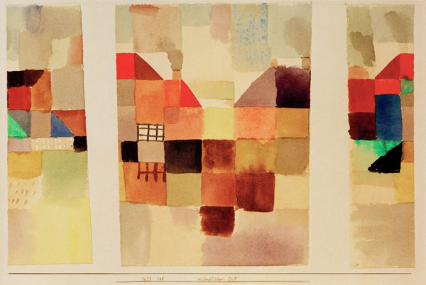 Noerdlicher Ort, 1923, 140. od Paul Klee