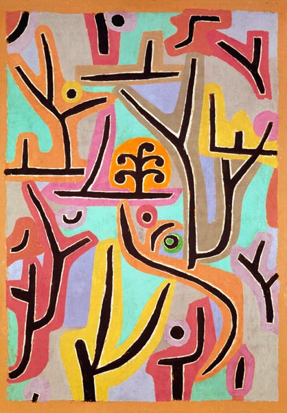 Park bei Lu, 1938. od Paul Klee