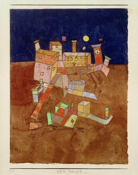 Partie aus G., 1927.245 (Y 5) od Paul Klee