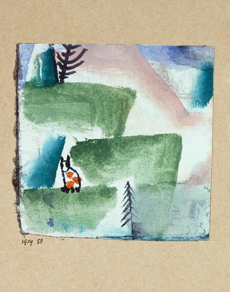 Revier eines Katers od Paul Klee