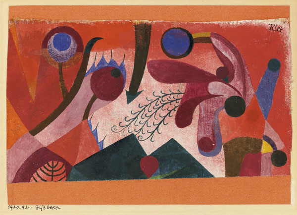 Poisonous Berries od Paul Klee