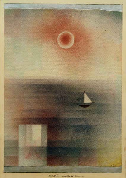 Ruhige See bei Z..., 1925.221 (Wj) od Paul Klee