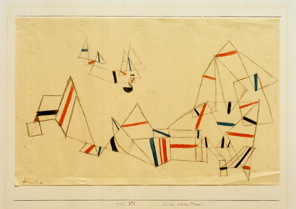 Schiffe nach dem Sturm, od Paul Klee
