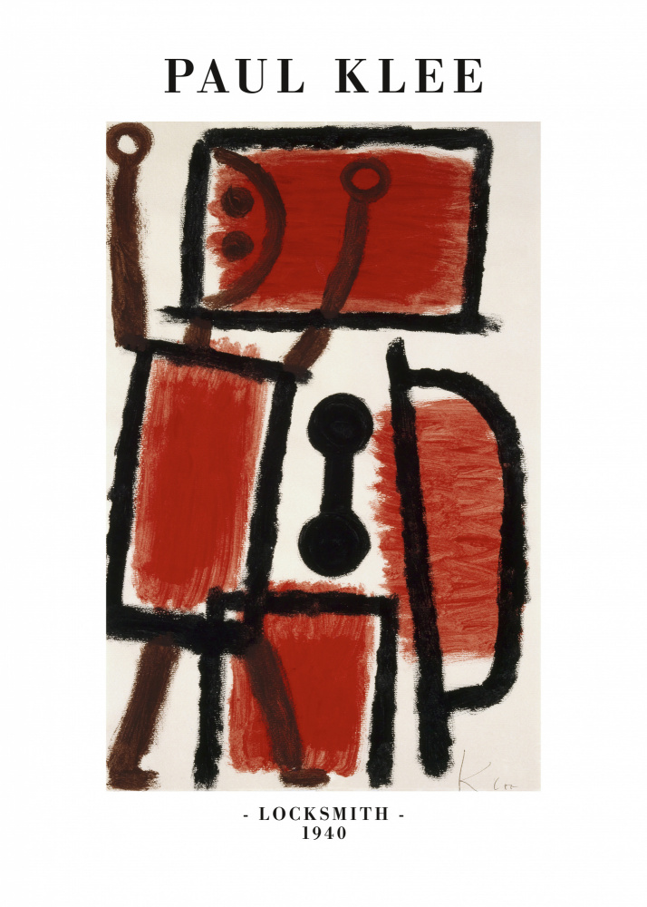 Locksmith 1940 od Paul Klee