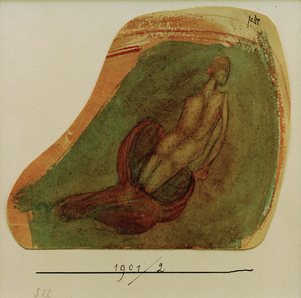 Schwebende Grazie (im pompeianischen od Paul Klee