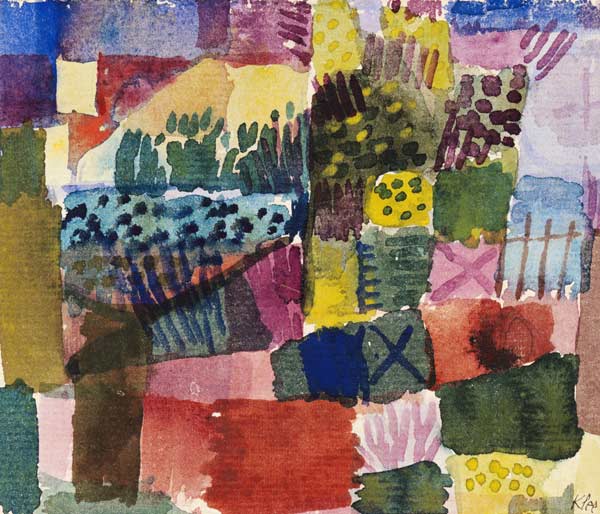 Southern garden od Paul Klee