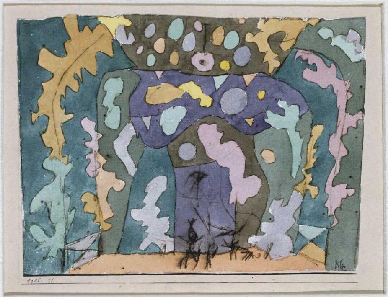 Theater, Kleines Bühnenbild od Paul Klee