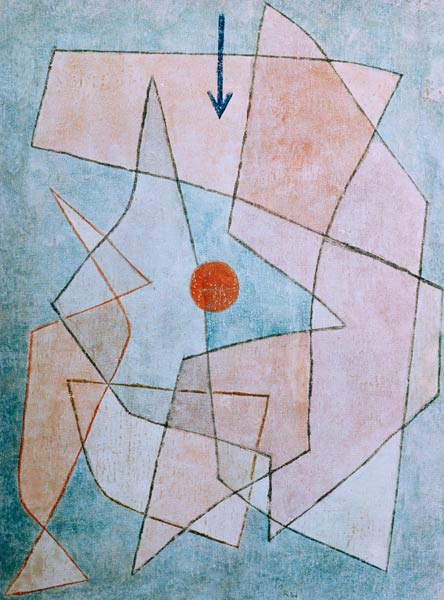 Tragodia, 1932. od Paul Klee