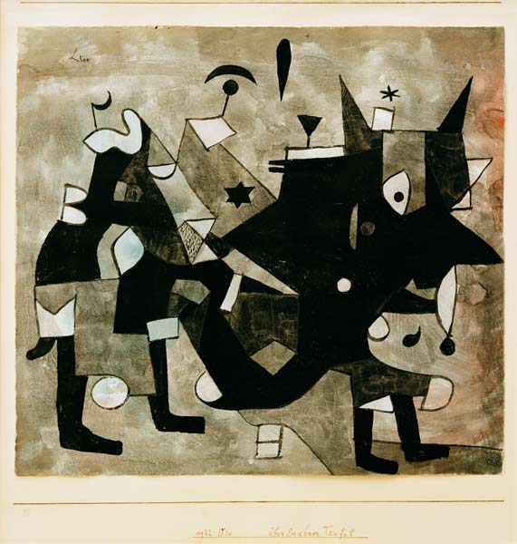 Ueberladener Teufel, od Paul Klee