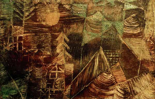 Wald-Einsiedelei, 1921, 225. od Paul Klee