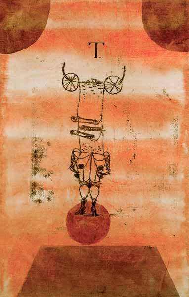 Weibsteufel, die Welt beherrschend, od Paul Klee