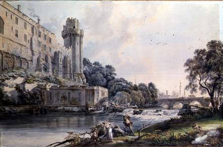 Caesar's Tower and Part of Warwick Castle od Paul Sandby