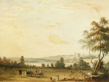 View of Rochester od Paul Sandby