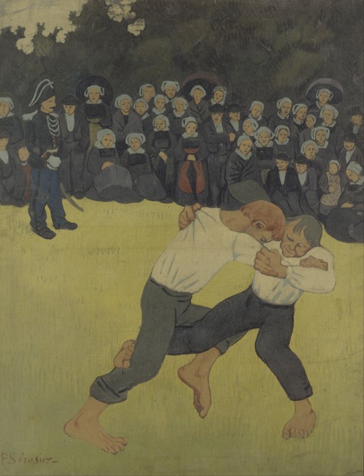 Breton Wrestling od Paul Serusier