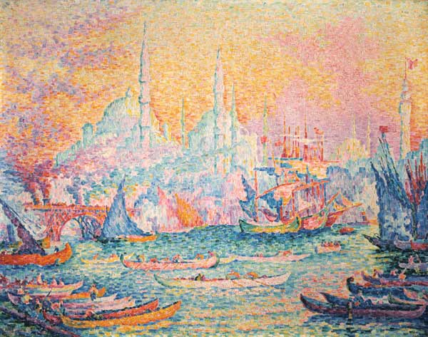 Istanbul, 1907 (oil on canvas) od Paul Signac