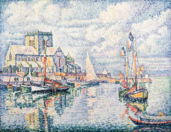 Le Port De Barfleur od Paul Signac